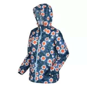 Image of Regatta Orla Kiely Waterproof Summer Pack It Jacket - Water Floral