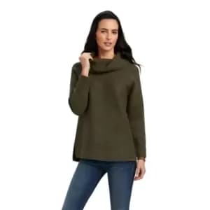 Image of Ariat Ladies Three Chimney Sweater - Brown