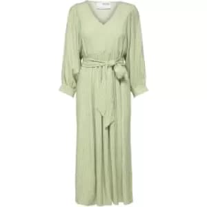 Image of Selected Femme Geills Dress - Green