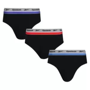 Image of Reebok 3 Pack Wilf Trunks Mens - Black