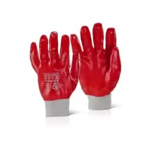 Image of PVC F/COATED K/WRIST RED SZ 10 - Click