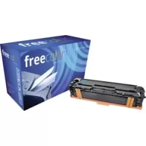 Image of freecolor HP 128A Cyan Laser Toner Ink Cartridge