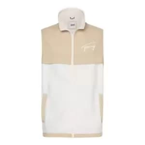 Image of Tommy Jeans Tjm Mix Media Retro Vest - Beige