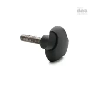 Image of ELESA Solid knob-VTT.40-SST-p-M6x20