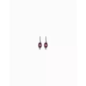 Image of Blossom Purple Faceted Crystal Earrings