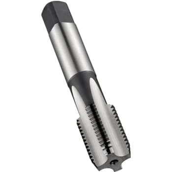 Image of E547 1/8' X 28 BSPF NO.7 HSS Straight Flute Machine Tap Set - Dormer