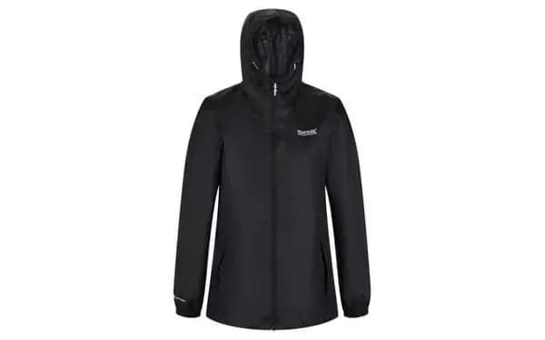 Image of Regatta Womens/Ladies Pack It Jacket III Waterproof Durable Jacket UK Size 20 - Chest 45' (114cm) BLACK RWW305-800-20
