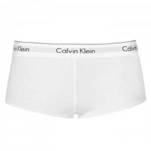 Image of Calvin Klein Boy Shorts - White
