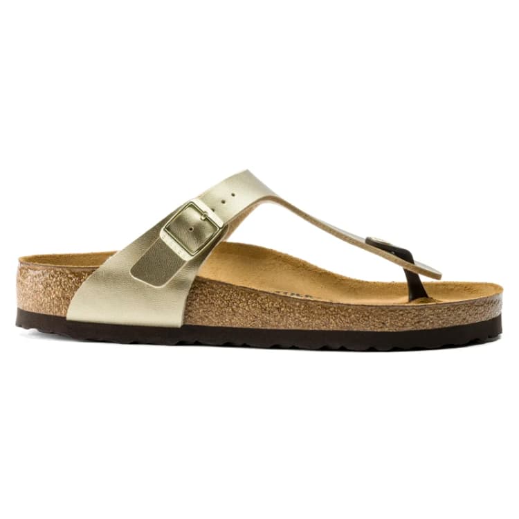 Image of Birkenstock Womens sandals Birkenstock Gizeh Birko-Flor Dore Female 38