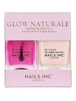 Image of Nails Inc Glow Naturale Duo Set