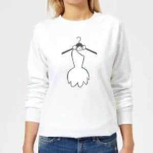 Image of The Flintstones Wilma Dress Womens Sweatshirt - White - L