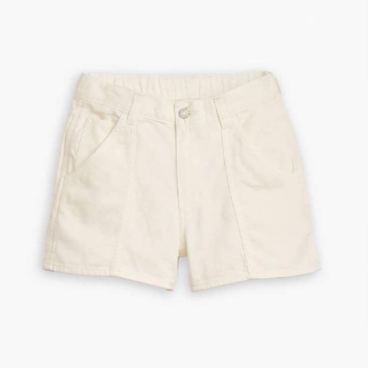 Image of Levis Womens Carpenter Denim Shorts Serenity Now female 25 L32