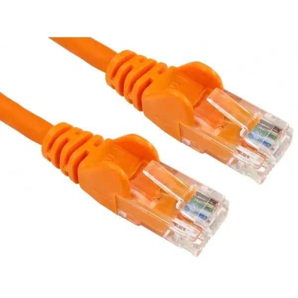 Image of Cables Direct 5m CAT6 Patch Cable (Orange)