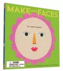 Image of Make More Faces : Doodle and Sticker Book with 52 Faces + 6 Sticker Sheets