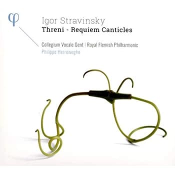 Image of Collegium Vocale Gent - Igor Stravinsky: Threni/Requiem Canticles CD