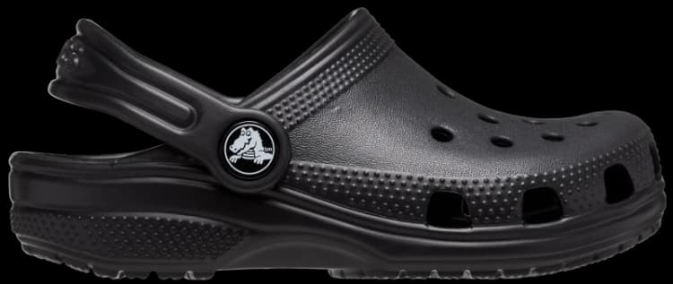 Image of Crocs Kids Classic Clogs Black J4
