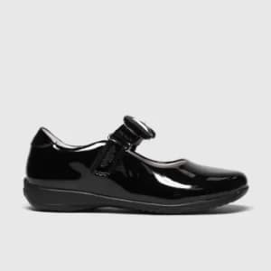 Image of Lelli Kelly Black Colourissima Bow Shoes Junior