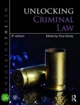 Image of Unlocking criminal law by Tony Storey