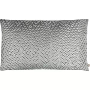 Image of Kai Demeter Geometric Cushion Cover (One Size) (Moonlight)