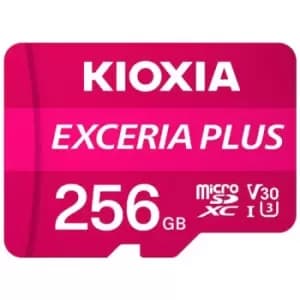 Image of Kioxia Exceria Plus 256GB MicroSDXC UHS-I Class 10