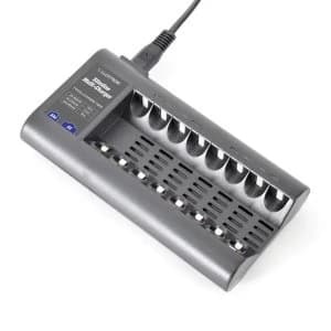Image of Lloytron B1507 Slimline Multicharger For 8 x AA/AAA UK Plug