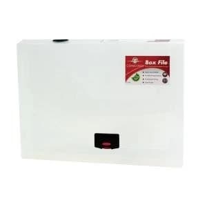 Image of Concord Document Box Polypropylene 60mm Spine A4 Clear 7134 PFL