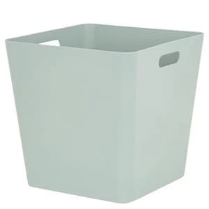 Image of Wham Studio Basket Medium duty Sage Green Plastic Large Storage box