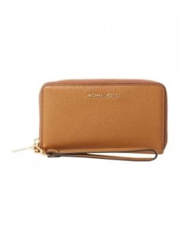Image of Michael Kors Mercer Multifunction phone case Light Brown