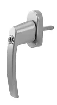 Image of Olympia FGS 100 - Window locking handle - Silver - Aluminum -...