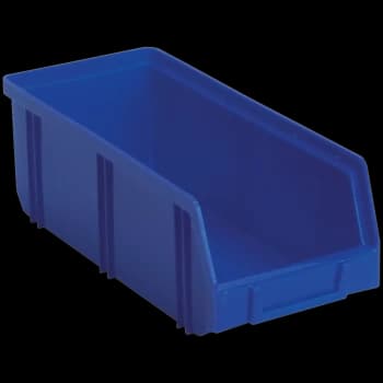 Image of Sealey Plastic Storage Bin Deep 103 x 240 x 83mm Blue Pack of 28