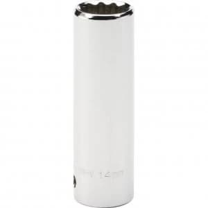 Image of Draper 3/8" Drive Hi Torq Deep Bi Hexagon Socket Metric 3/8" 14mm