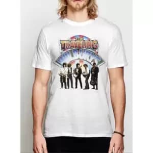 Image of The Traveling Wilburys - Band Photo Unisex XX-Large T-Shirt - White