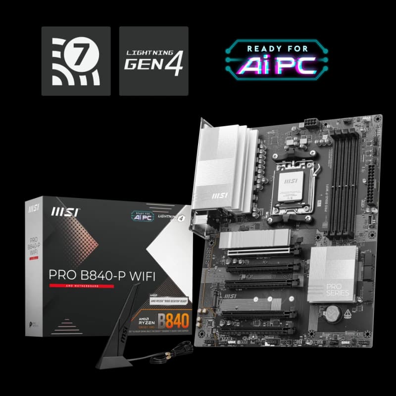 Image of MSI Pro B840-p WiFi PRO B840-P WIFI