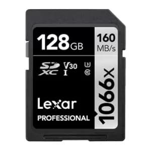 Image of Lexar Professional 1066x SDXC UHS-I Card SILVER Series 128GB