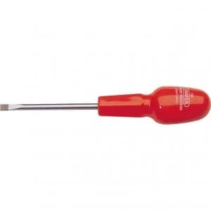Image of Draper Flared Slotted Screwdriver 5mm 75mm
