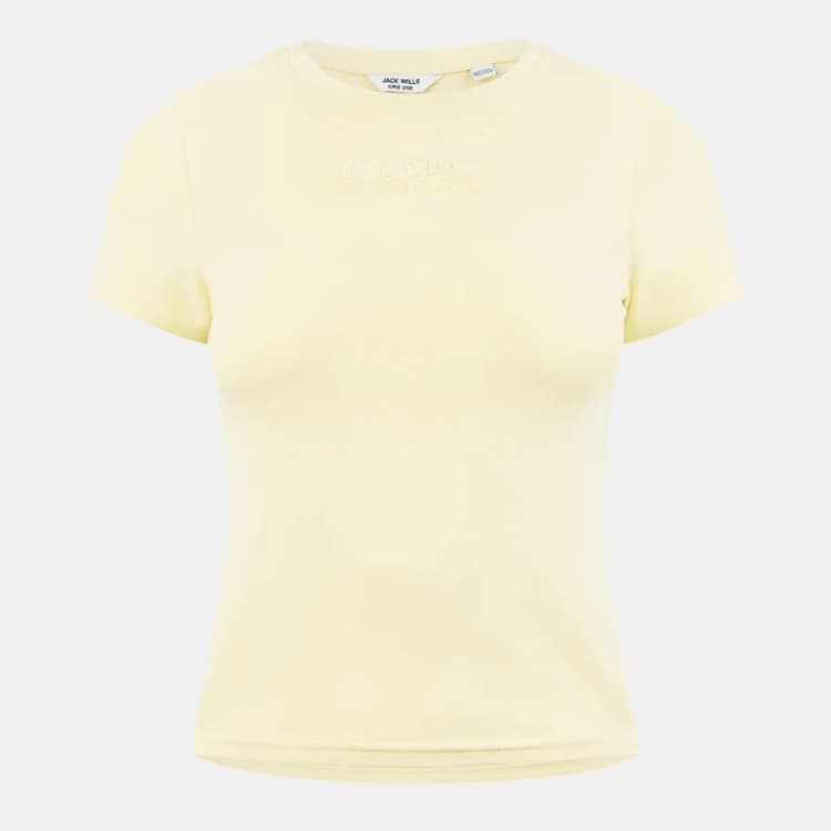 Image of Jack Wills Graphic Baby T-Shirt - Yellow Yellow 8