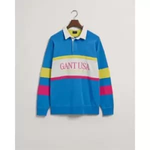 Image of Gant Usa Archive Rugger Day Blue S - Blue