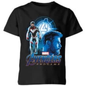Image of Avengers: Endgame Thor Suit Kids T-Shirt - Black - 5-6 Years