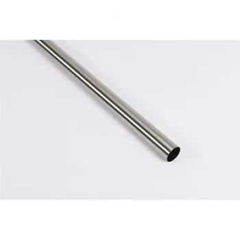 Image of Brushed Stainless Steel Tube - 1.8m