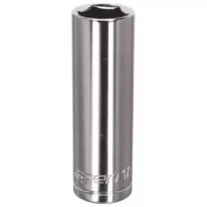 Image of Siegen S0673 WallDrive Socket 17mm Deep 1/2"Sq Drive