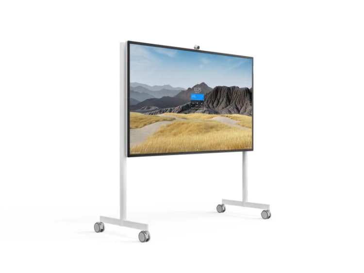 Image of Back to the Office Steelcase STPM2CART85 AV equipment stand Grey, White STPM2CART85 BOXXE LT