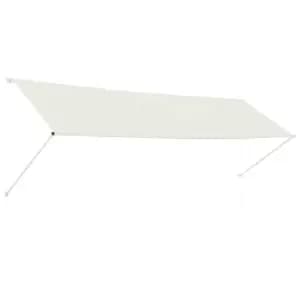 Image of Vidaxl Retractable Awning 400X150cm Cream