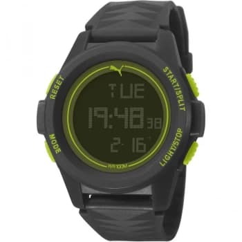 Image of Mens Puma PU91116 VERTICAL - Black Alarm Chronograph Watch
