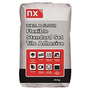 Image of Norcros Standard Setting Tile Adhesive White 20kg