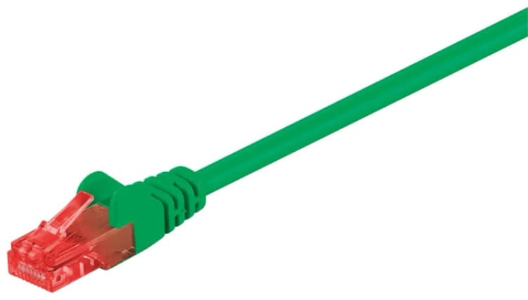 Image of Microconnect B-UTP60025G networking cable Green 0.25 m Cat6 U/UTP (UTP