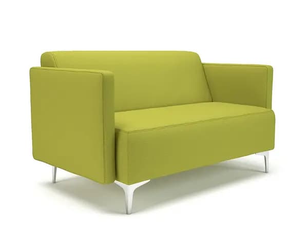 Image of Dynamic Office Solutions Napa Slim Arm 125cm Wide Sofa in Warwick Dolly Fabric NSS05723