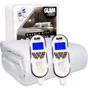 Image of GlamHaus Double Fitted Electric Blanket