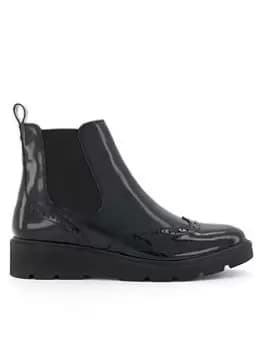 Image of Dune London Dune London Paleo Ankle Boots - Black, Size 5, Women