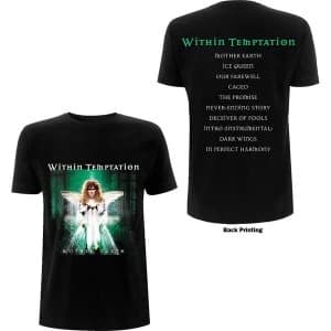 Image of Within Temptation - Mother Earth Unisex Large T-Shirt - Black