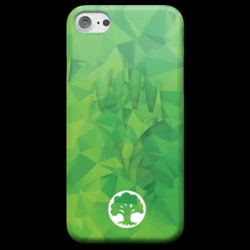 Image of Magic The Gathering Green Mana Phone Case for iPhone and Android - Samsung Note 8 - Snap Case - Matte